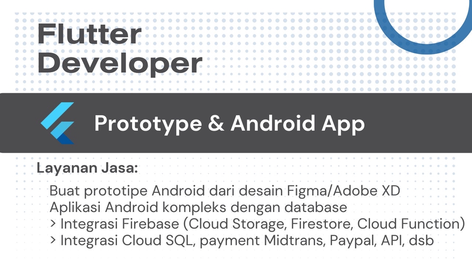 Jasa Desain Maskot dan Karakter Berkualitas - Buat Aplikasi Android pakai Flutter