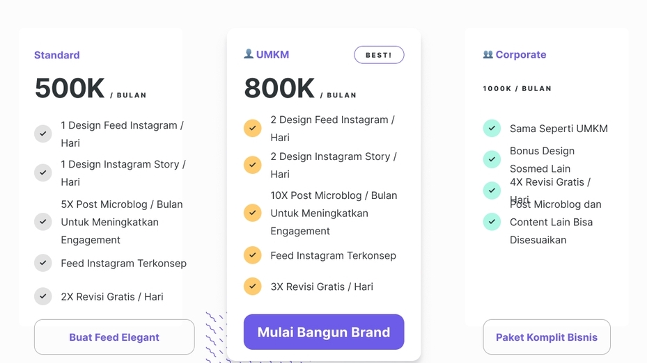Banner Online - Desain Feed Instagram Kreatif Full 1 Bulan - 6