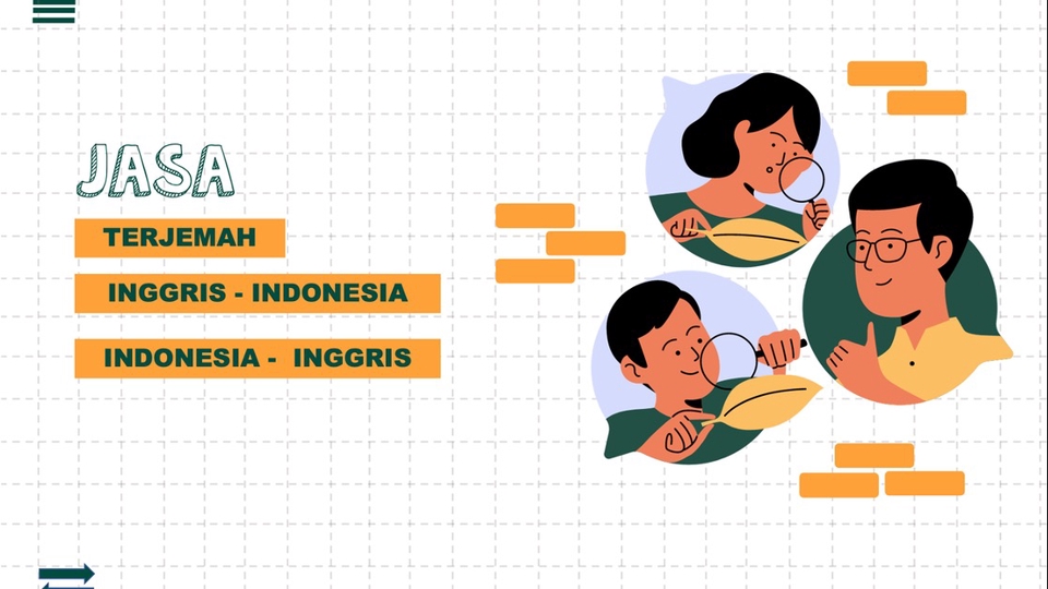 Penerjemahan - Jasa Translate dari Inggris ke Indonesia vice versa  - 1