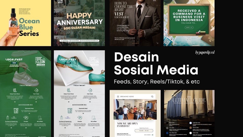 Jasa Desain Sosial Media / Instagram
