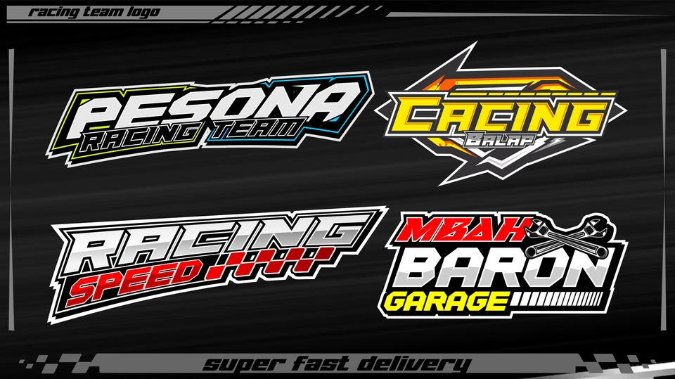 Logo - DESAIN LOGO RACING DAN OTOMOTIF HARGA TERJANGKAU - 1