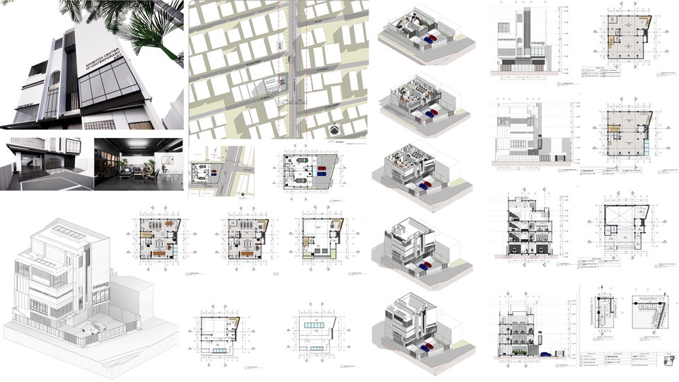 CAD Drawing - Jasa drafting DED (Gambar Kerja) BIM Revit Modeling Arsitektur - 4