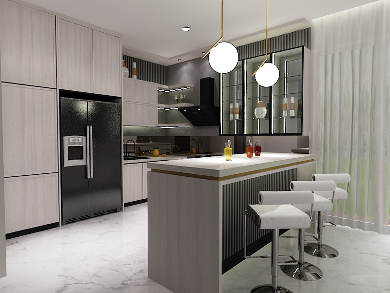 3D & Perspektif - Jasa Desain Interior untuk Apartemen - 3