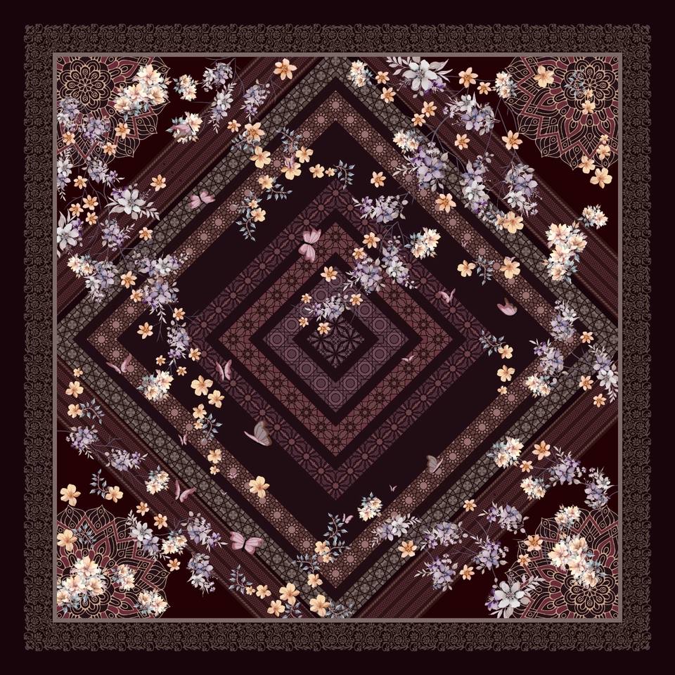 Digital Printing - SCARF DESIGN - 10