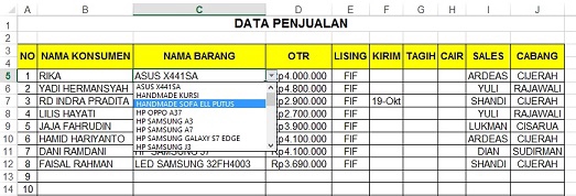 Admin Web & Page - Customer Service Online dan Admin Entry Data - 2