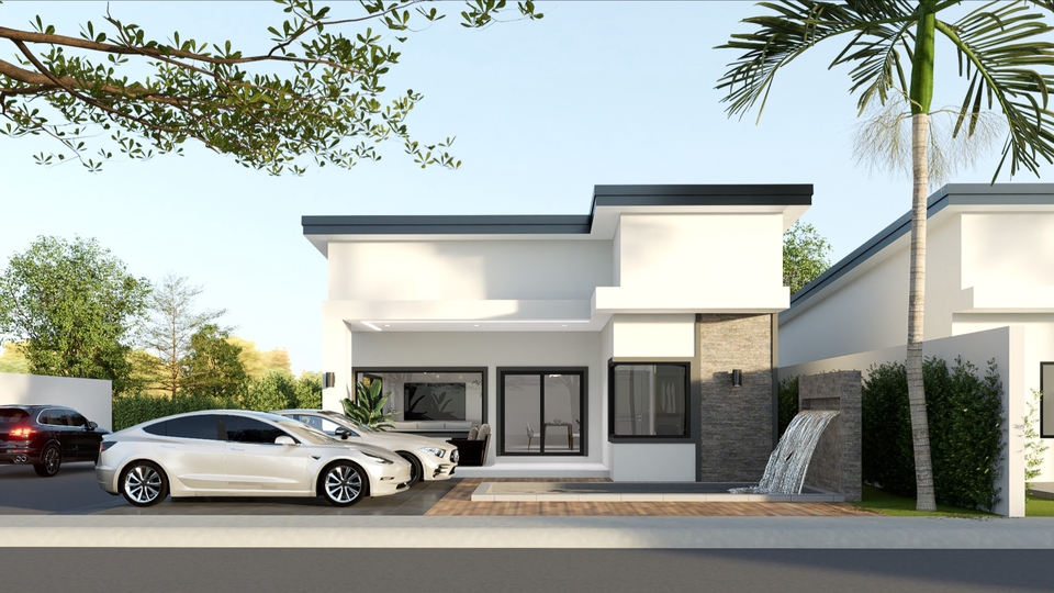 3D Perspective - รับออกงานภายนอกและภายในทุกประเภท บ้าน อาคาร คอนโด และอื่นๆทุกประเภท (Exterior&Interior) - 1