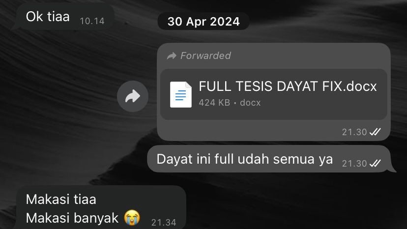 Jasa Lainnya - Joki Tesis Hukum dan Seminar Proposal Tesis Hukum (Thesis) - 1