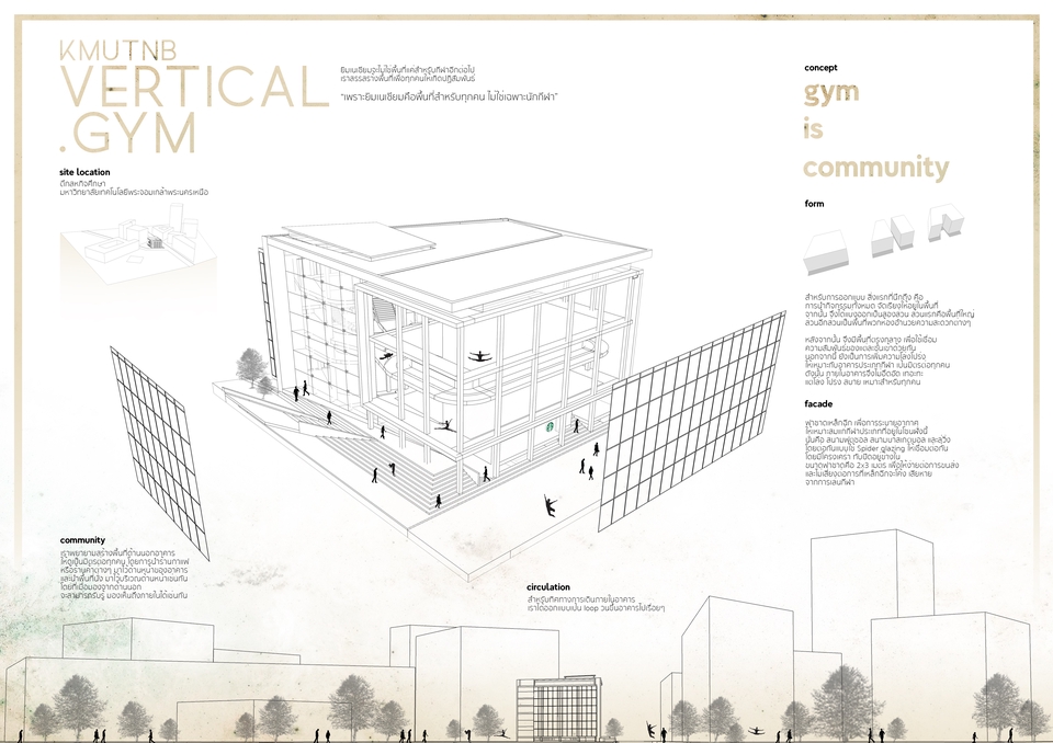 Presentation - งานนำเสนอ Architectural Design - 6