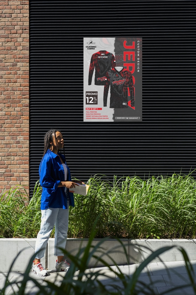 Jasa desain jersey olahraga dengan desain unik dan menarik dengan harga promo 12% off. Beli sekarang dan dapatkan diskon!