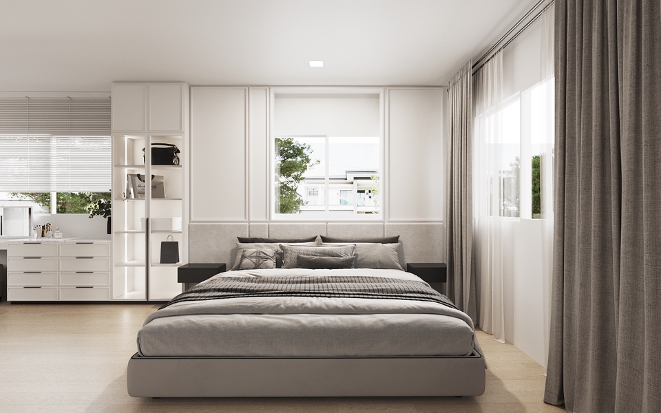 รับออกแบบตกแต่งภายในบ้าน สไตล์โมเดิร์น