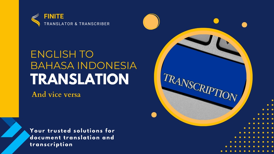 Penerjemahan - Bahasa Indonesia to English Translator and vice versa - 3