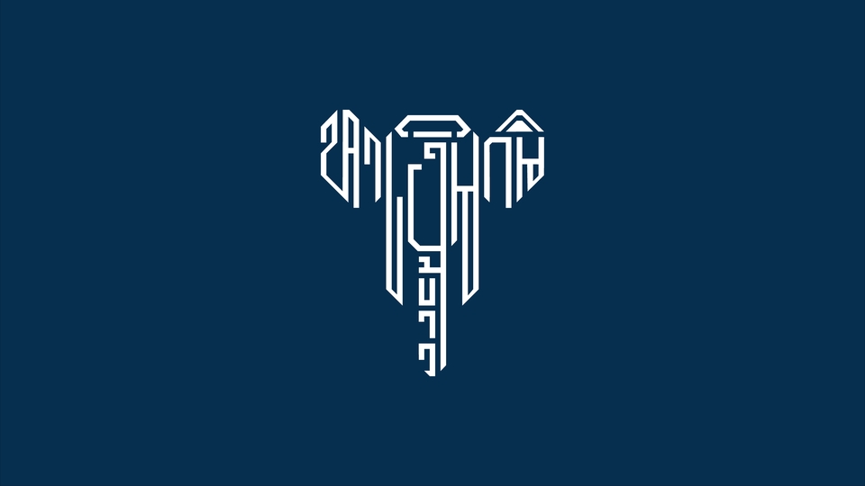 Logo - Logo แนว typography หรือ textart - 1