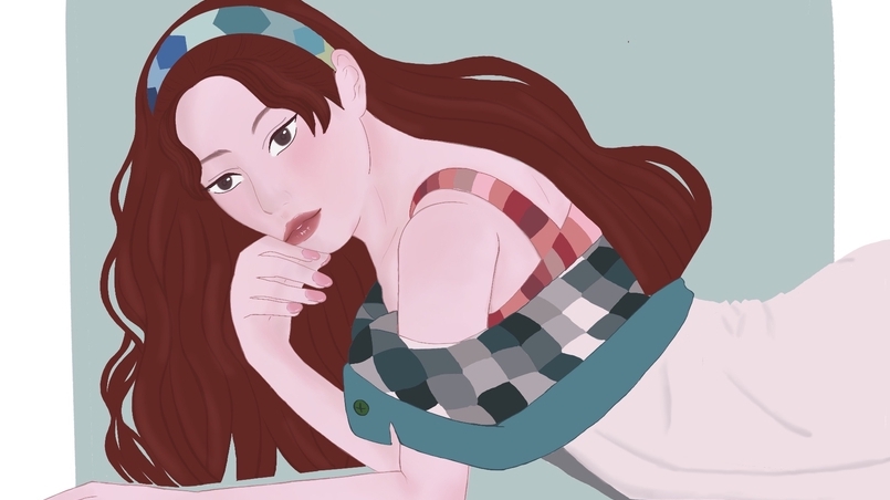 วาดแฟนอาร์ต เกาหลี สวยๆ การ์ตูนน่ารัก แฟนอาร์ตศิลปิน
