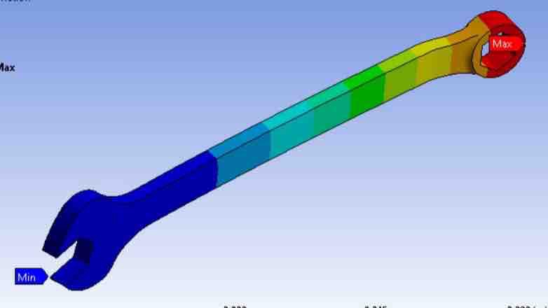 แบบจำลองการวิเคราะห์โครงสร้างของเครื่องมือ โดยใช้ซอฟต์แวร์วิศวกรรม รับเขียนแบบบ้าน รับเขียนแบบ รับออกแบบโครงสร้าง เขียนแบบบ้าน