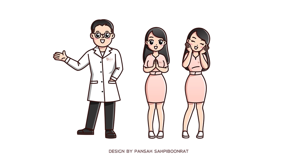 ออกแบบ Character & Mascot - ออกแบบคาแรคเตอร์/มาสคอต/การตูนน่ารัก - 11