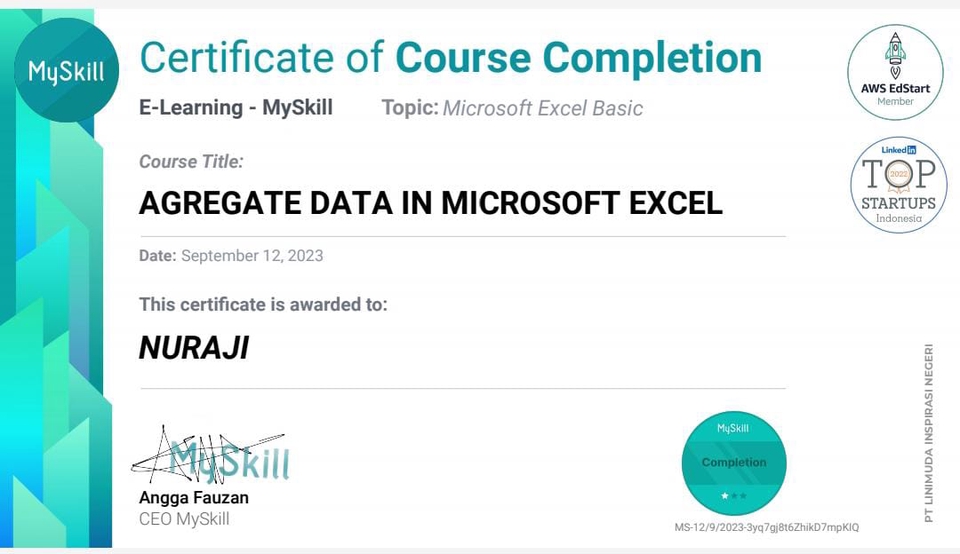Entri Data - JASA MS.EXCEL - 3