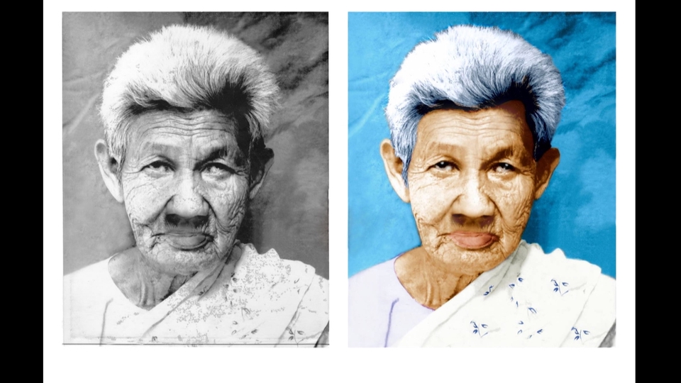 ไดคัท & Photoshop - รับแก้ไขภาพเก่าที่ชำรุดเสียหาย หรือ สีซีดจางให้กลับมาดูใหม่ ให้ดูทันสมัย - 1
