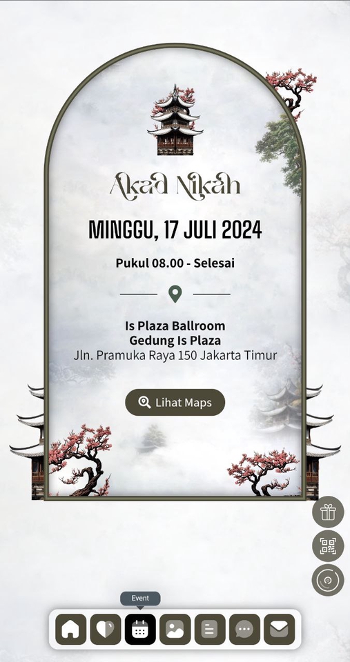 Desain Web - undangan digital web - 9