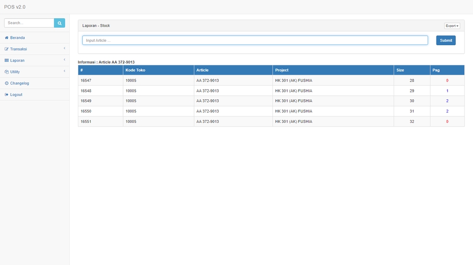 Aplikasi Desktop - Point of Sales (POS) - 4