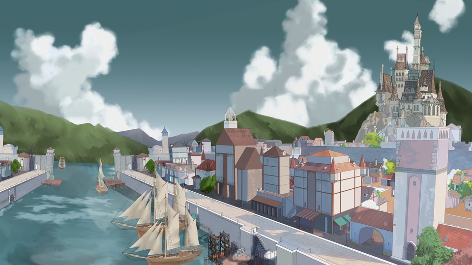วาดภาพประกอบ - วาด background เเละ ภาพจินตนาการแฟนตาซีต่างๆ - 2