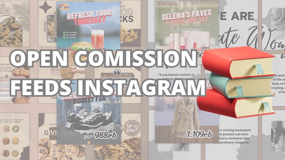 Banner Online - JASA DESIGN FEEDS SOSIAL MEDIA (INSTAGRAM, DLL) TOP QUALITY - 1