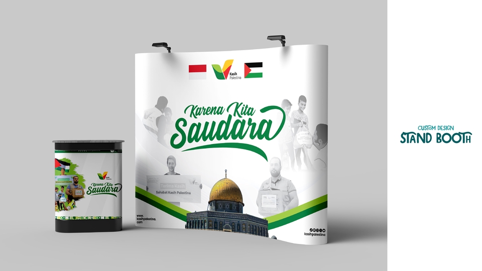 Digital Printing - FAST DESIGN KEBUTUHAN EVENT, STAND, PLAKAT, BANNER, BRANDING TOKO, BRANDING ATK (MOCKUP ATAU 3D) - 4