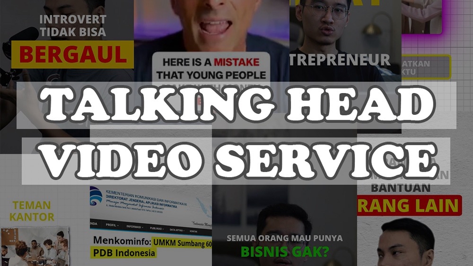 Jasa Edit Video Talking Head / Monolog Video