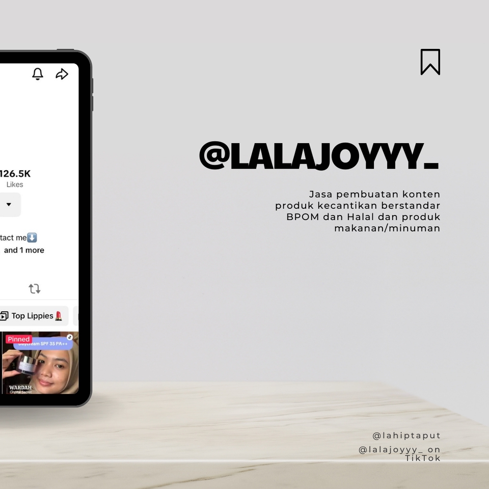 Selebgram/ Socmed - Jasa Pembuatan Konten dan Pemasaran Video di TikTok bisa disesuaikan dengan kemauan - All products - 4