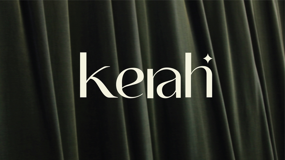 ตัวอย่างผลงานออกแบบ Logo แบรนด์ดูแลเส้นผม