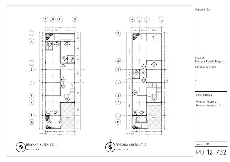 CAD Drawing - Desain Rumah Impianmu disini MURAH, Cepat dan Berkualitas - 10