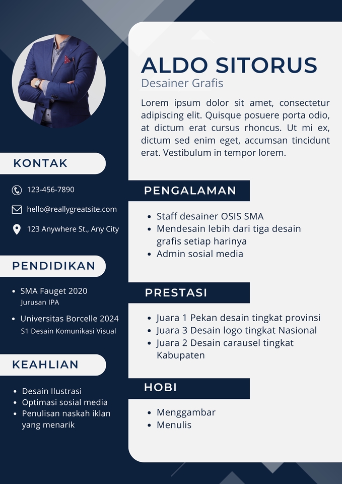 Portfolio & Resume - Penulisan CV & portofolio sehari jadi - 5
