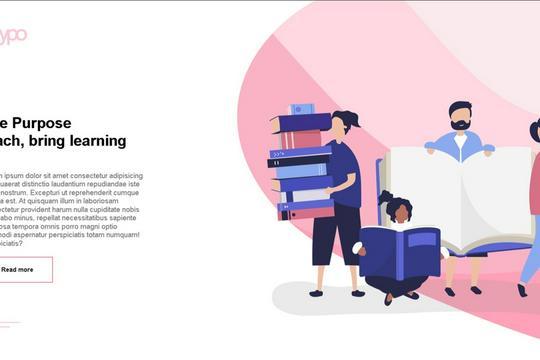 Landing Page HTML, CSS, dan Bootstrap