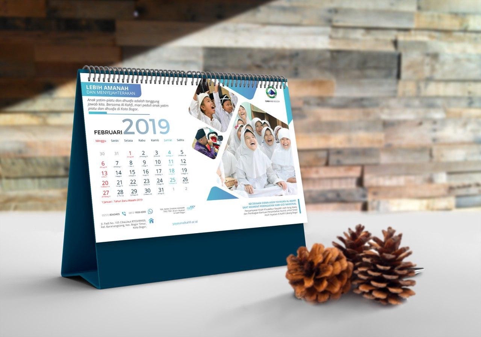 Digital Printing - Desain dan Cetak Kalender 1 Minggu Ready - 4