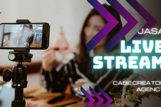 Jasa Freelance Host Live Streaming TikTok & Shopee - Host Live Streaming Tiktok Untuk UMKM Produk Lokal - CABE Creator Agency