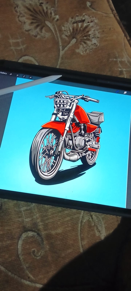 Gambar dan Ilustrasi - MANUAL VECTOR TRACING / REDRAW ADOBE ILUSTRATOR DAN PROCREATE - 9