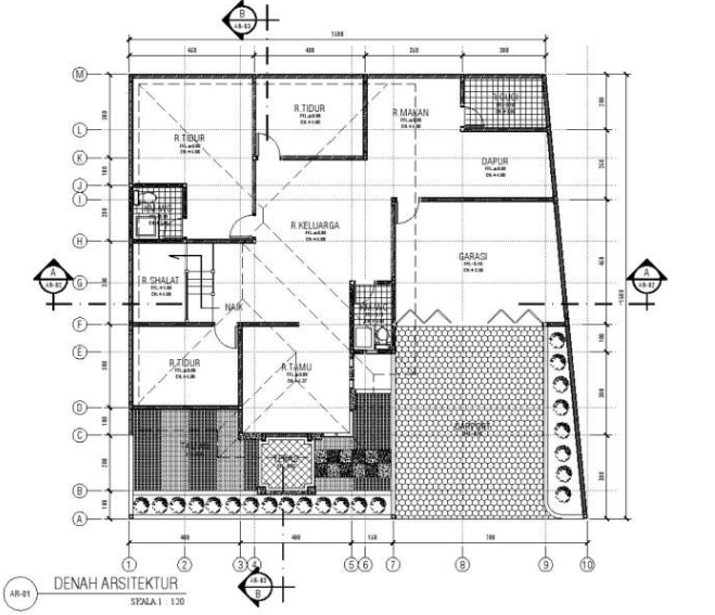 CAD Drawing - Gambar kerja AutoCAD Bangunan dan Gedung - 4