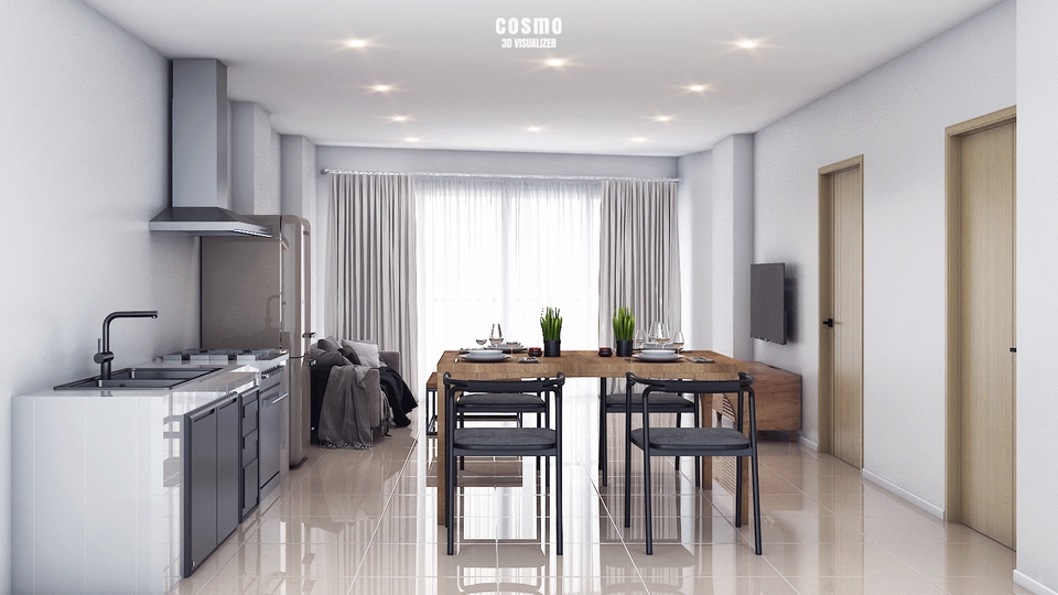 3D Perspective - 3D Perspective Exterior / Interior / Modeling - 24