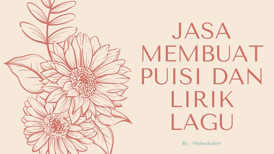 Penulisan Konten - Jasa Membuat Puisi dan Lirik Lagu - 1