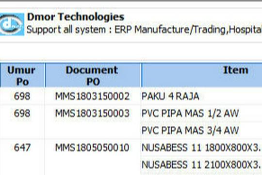 Jasa Pembuatan Software dan Program Dekstop - Develop ERP All System 