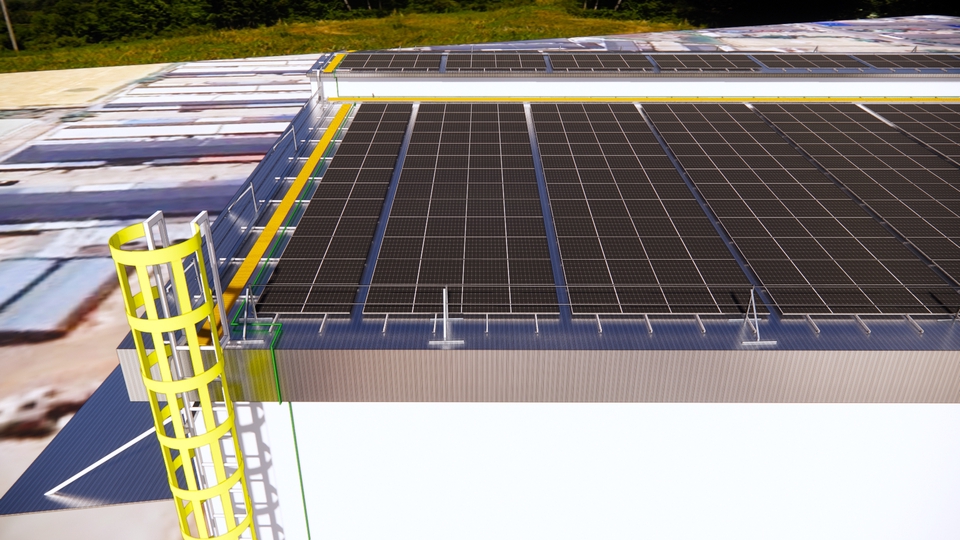 เขียนแบบวิศวกรรมและออกแบบโครงสร้าง - ออกแบบ เขียนแบบ Solarcell System - 6
