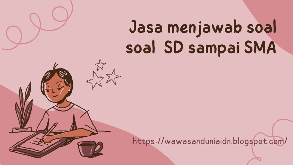 Jasa Lainnya - Jasa menjawab soal SD sampai SMA di semua pelajaran umum bukan jurusan - 1