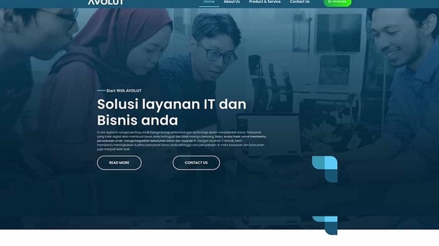 Web Development - Pembuatan Website, Landing Page 1 Hari - 8