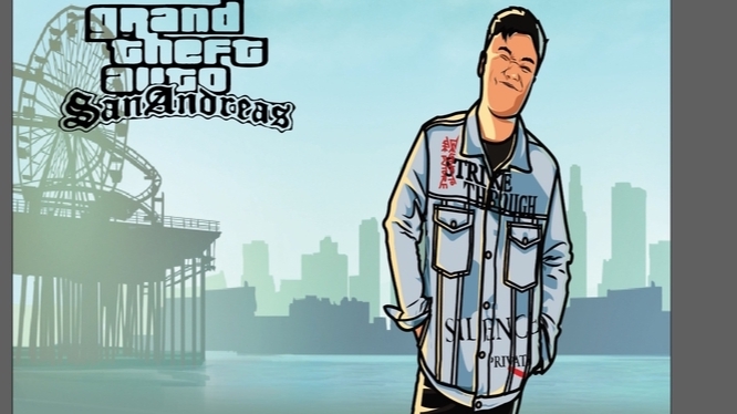 Gambar Potret - GTA STYLE VECTOR DARI PHOTO ANDA - 2