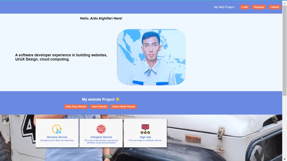 Web Development - Saya seorang web developer berpengalaman membuat berbagai website & teknologi komputer lainnya. - 1
