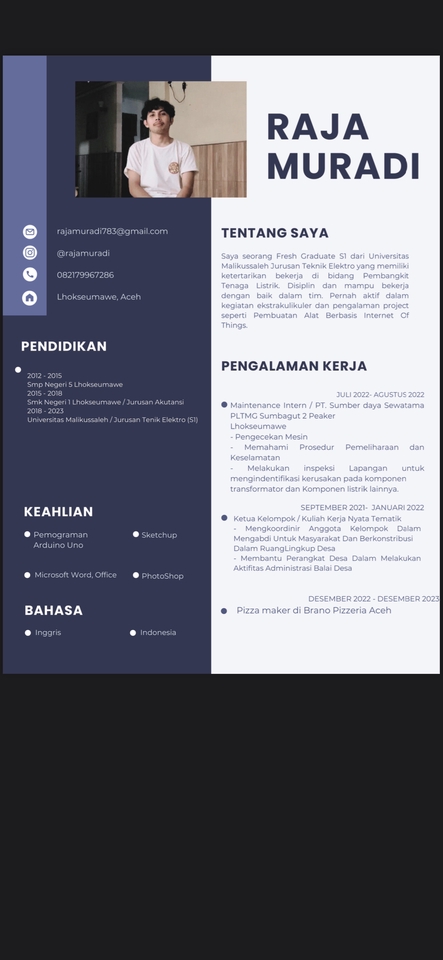 Portfolio & Resume - Desain CV - 4