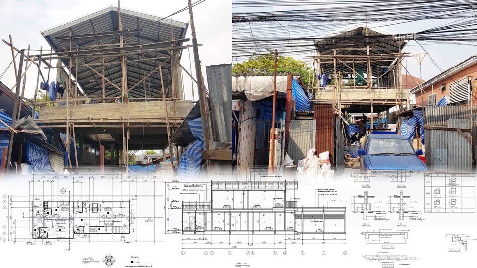 เขียนแบบวิศวกรรมและออกแบบโครงสร้าง - ออกแบบ+เขียนแบบสถาปัตย์ฯและงานโครงสร้าง ทุกประเภทครบวงจร! - 2