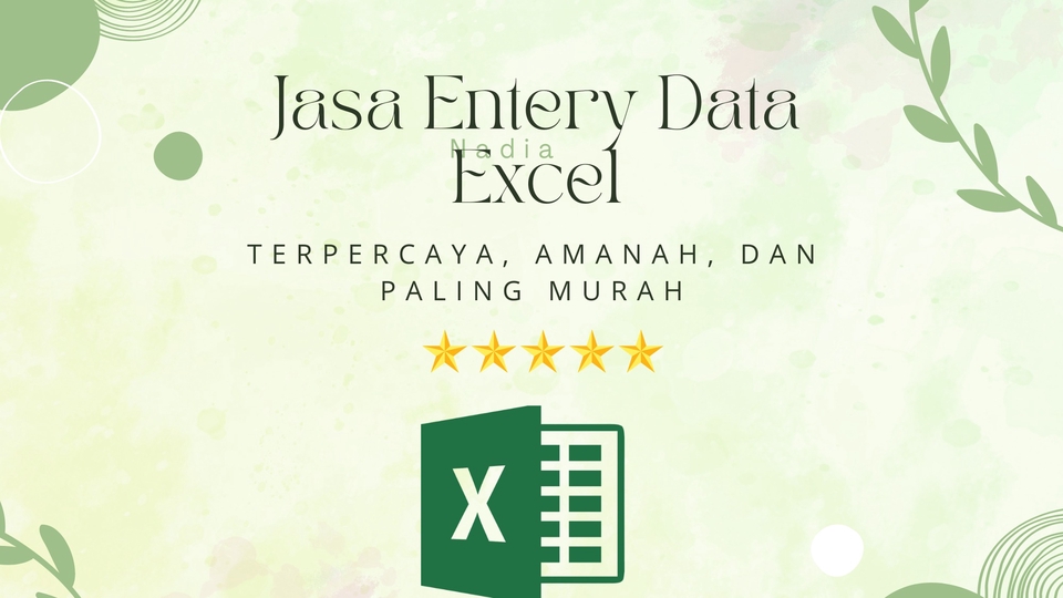 Entri Data - Entery Data Excel - 1