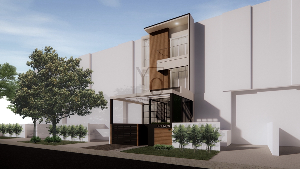 3D & Perspektif - Desain Arsitektural, Desain Interior, 3D modeling dan rendering, dan gambar kerja. - 4