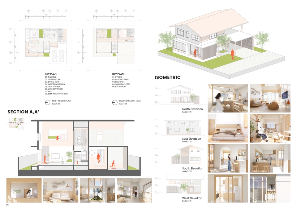 รับออกแบบบ้านและตกแต่งภายใน พร้อมแบบแปลน 3D