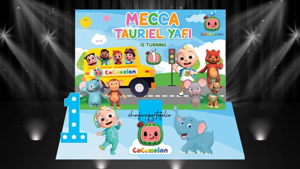 Digital Printing - BIRTHDAY PARTY DECORATION - CUSTOM THEMA DESIGNER - 9